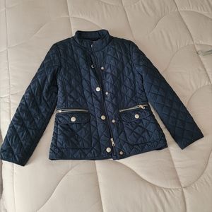 Zara girls quilted jacket, size 9-10